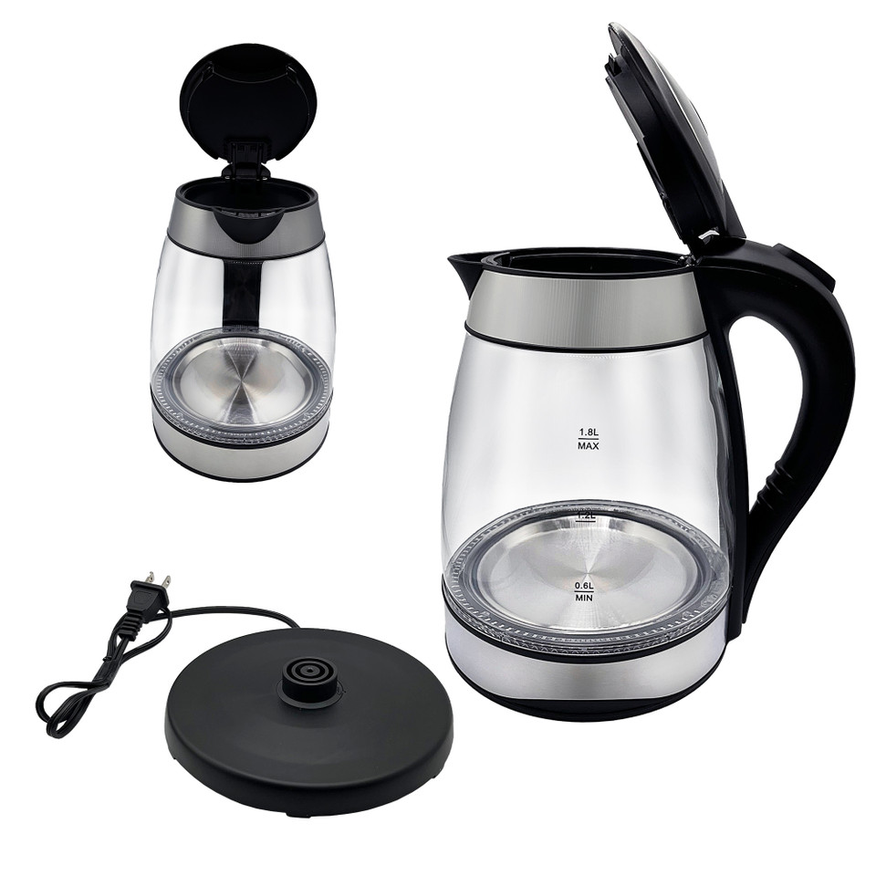 Cordless Speed-Boil Stainless Steel Electric Kettle with LED product image