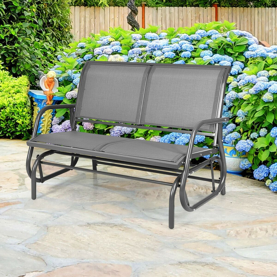 Spacious Steel-frame Patio Glider product image