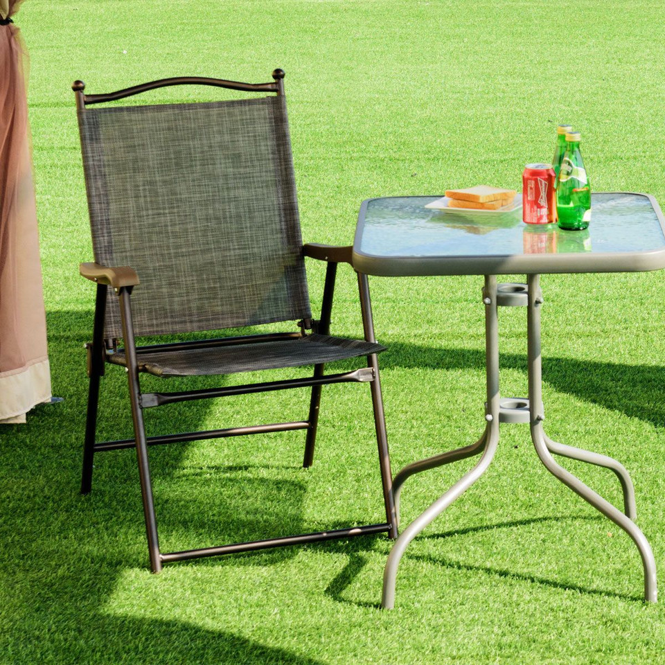 Patio Folding Sling Back Chair (2-Pack) product image