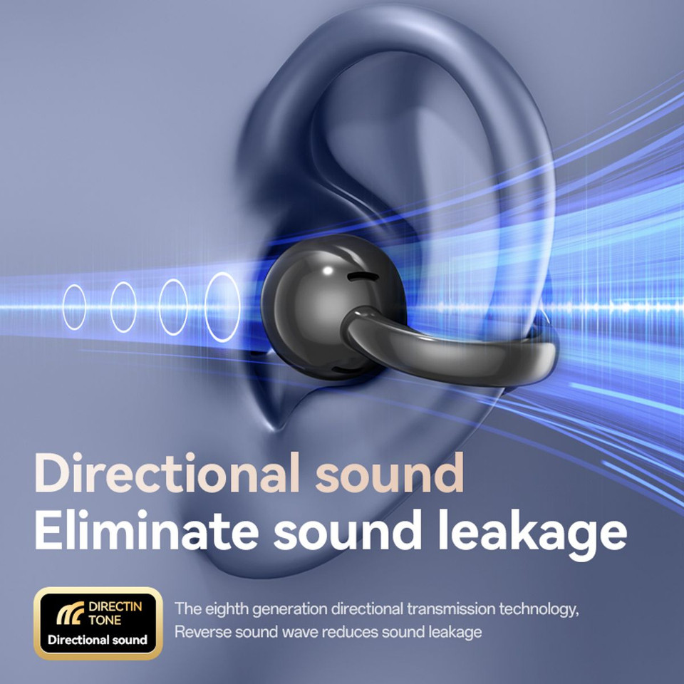 Ai Smart Bluetooth Translator Headphone, 144 Languages Translator Touch Control Wireless Earbuds With Noise Cancelling Color Black product image