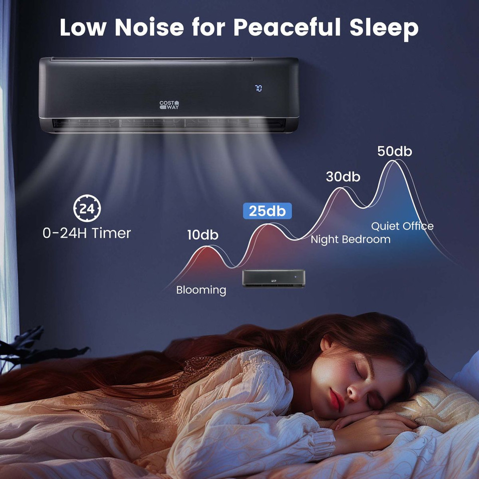 12000 BTU Mini Split Air Conditioner and Heater with Heat Pump product image