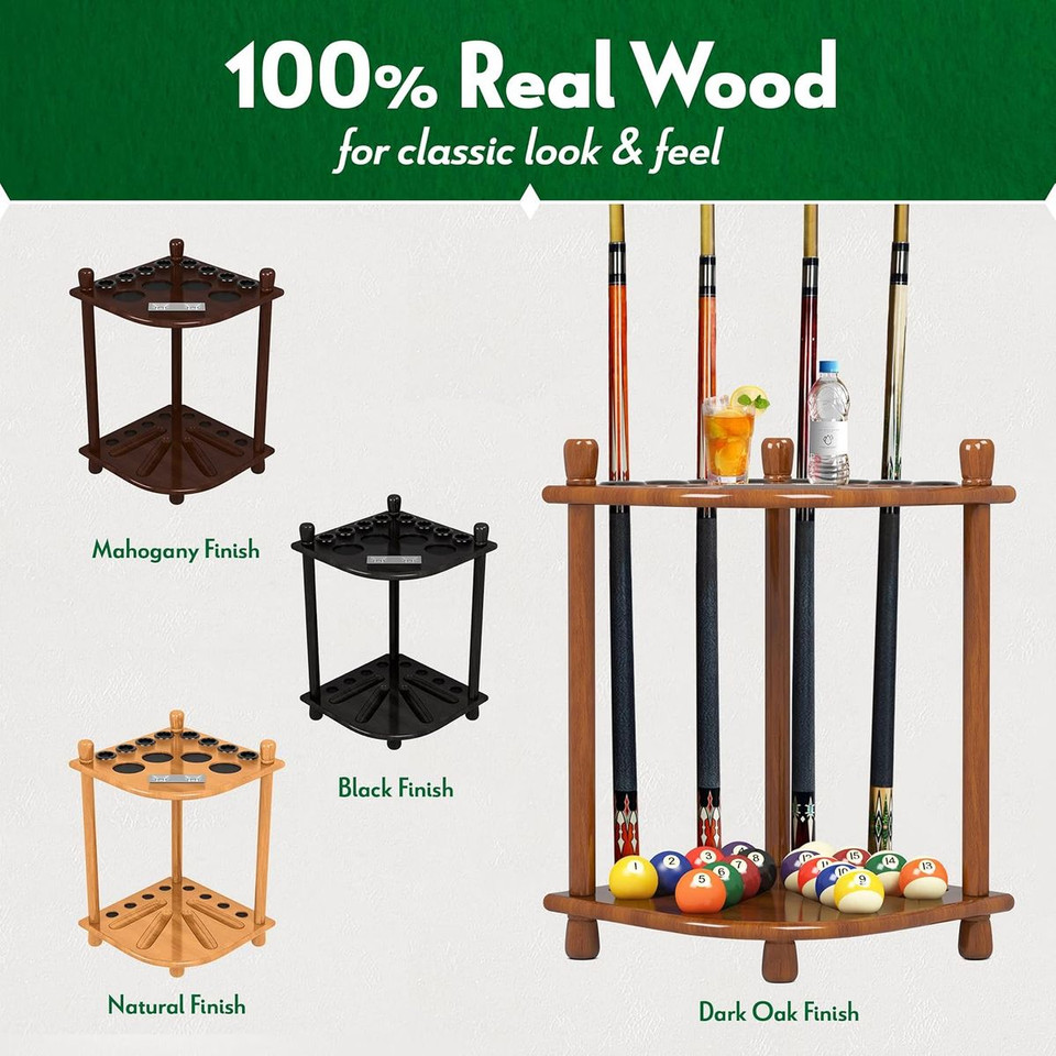 ISZY 8-Stick Billiards Pool Stick Holder product image