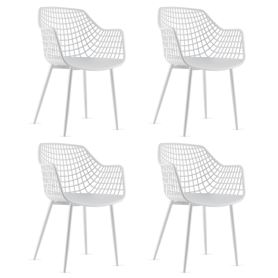 Modern Dining Chair with Metal Legs (Set of 4) product image