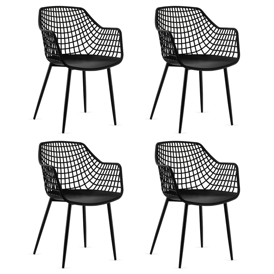 Modern Dining Chair with Metal Legs (Set of 4) product image