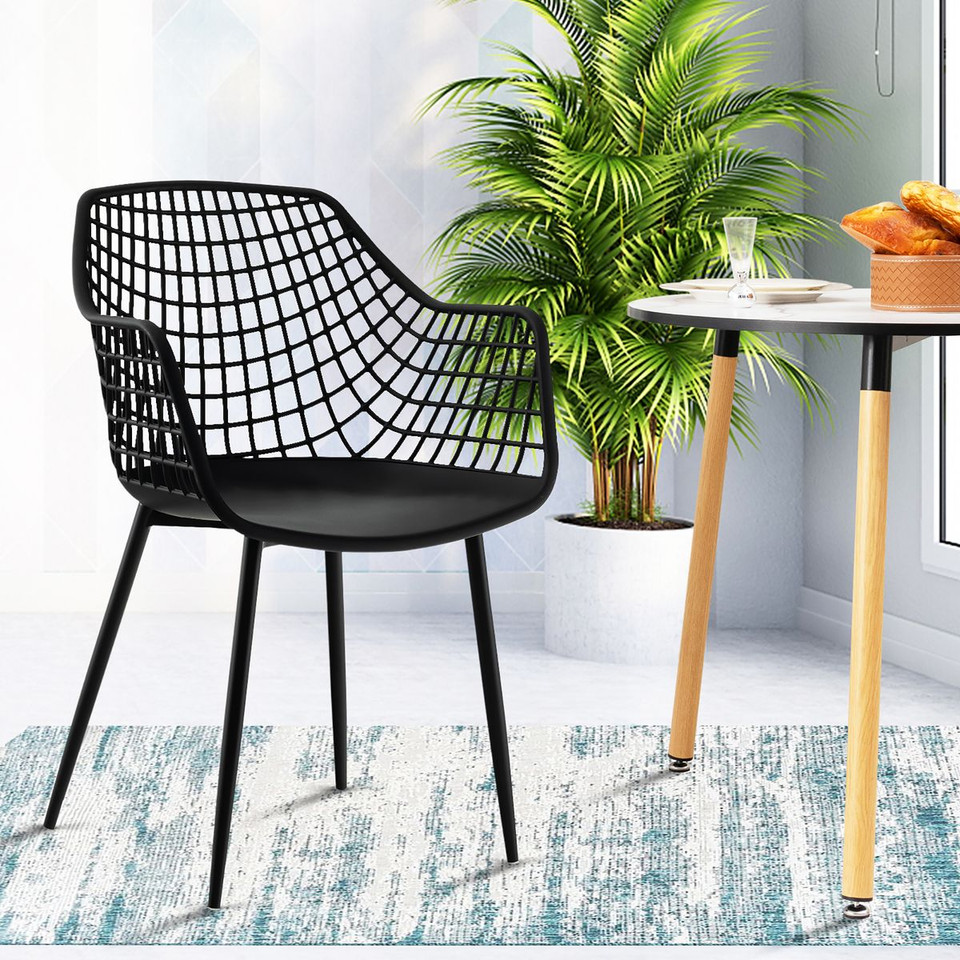 Modern Dining Chair with Metal Legs (Set of 4) product image