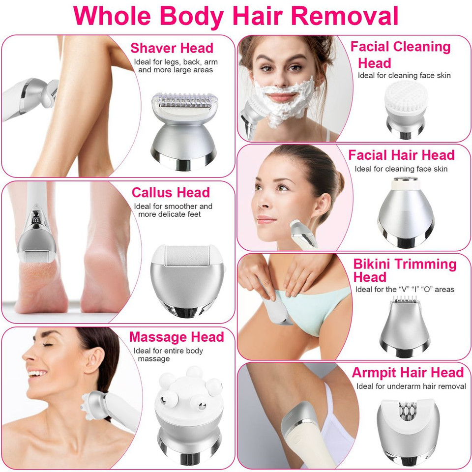 Laromni Women's 7-In-1 Electric Razor product image