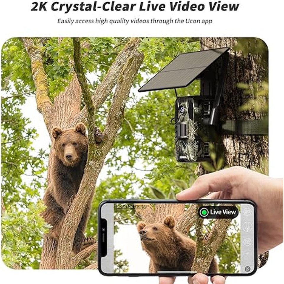 SEHMUA 4G LTE 3rd Gen Live Streaming Trail Camera product image