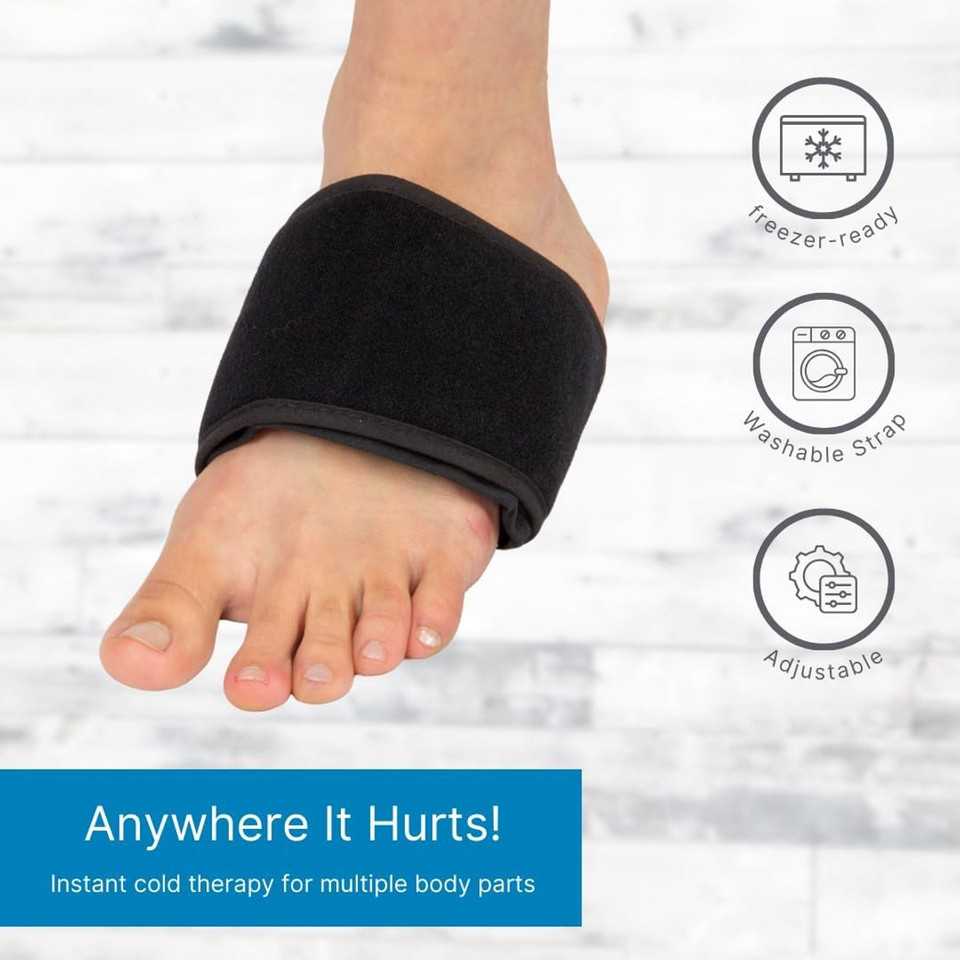 NatraCure Cold Therapy Wrap with 14" Strap (2-Pack) product image