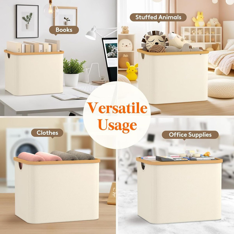 42L Foldable Storage Hamper (2-Pack) product image