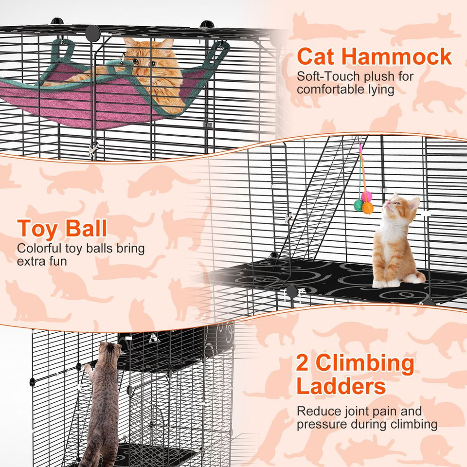 3-Tier Small Pet Enclosure product image