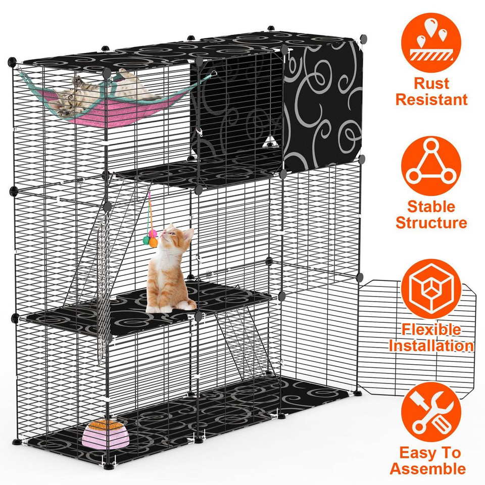 3-Tier Small Pet Enclosure product image