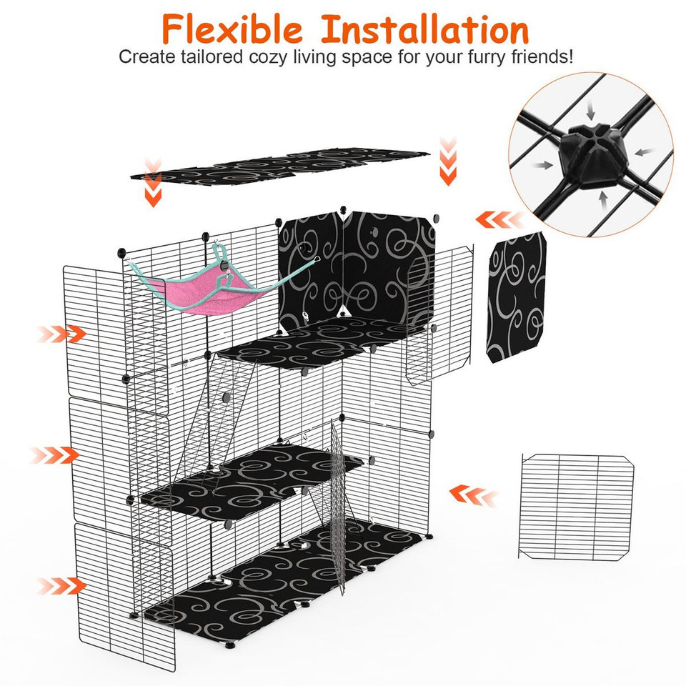 3-Tier Small Pet Enclosure product image