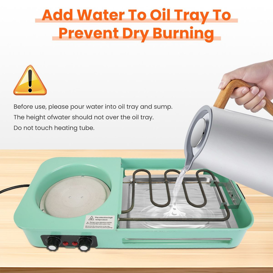 3-in-1 Electric Hot Pot with Grill product image