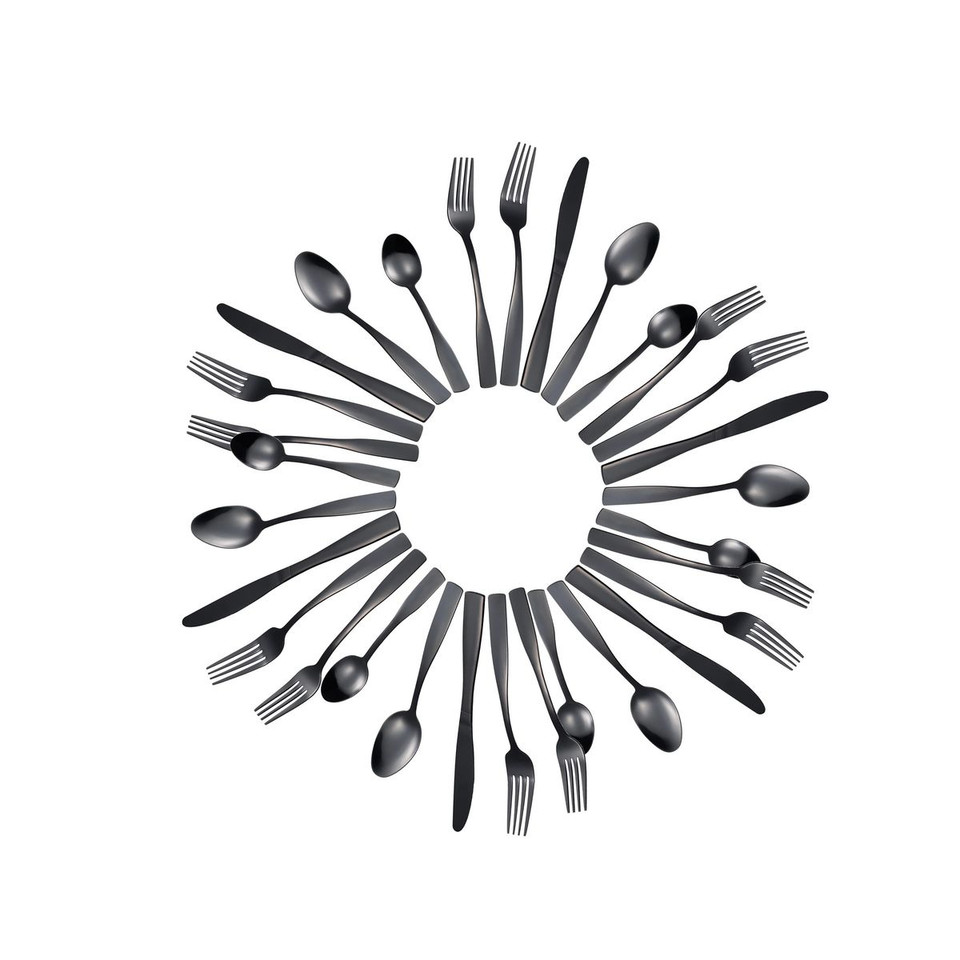40-Piece Stainless Steel Flatware Silverware (Set of 8) product image