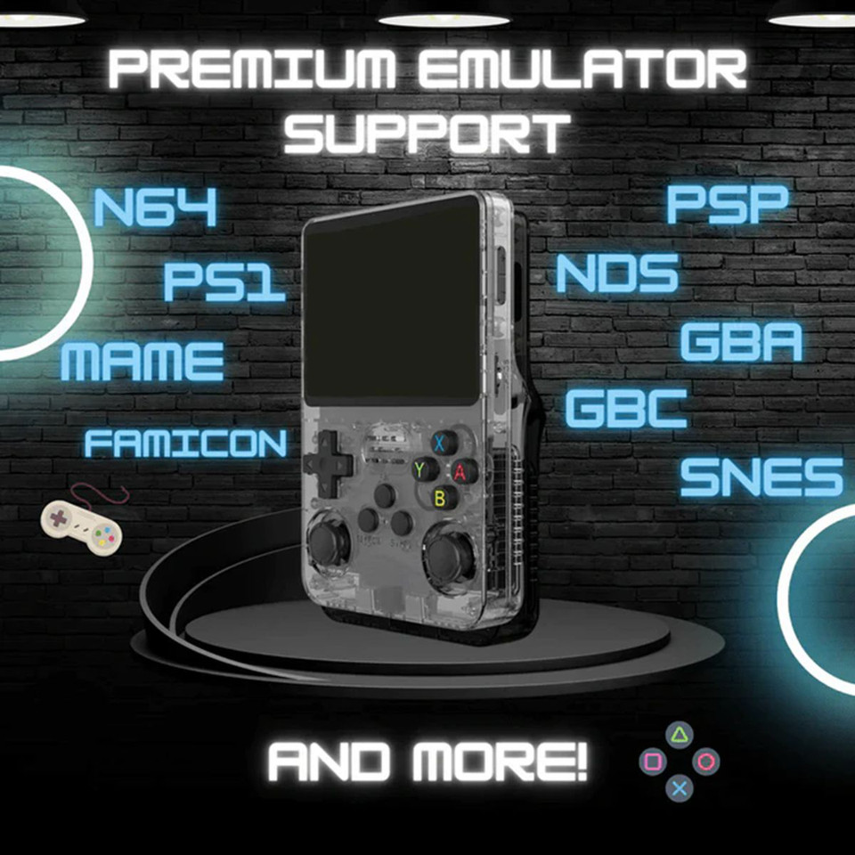 RetroRush Ultimate Retro Handheld Gaming Console product image