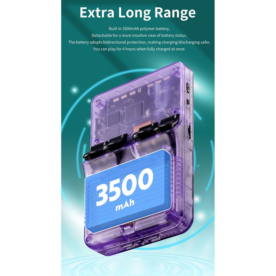 RetroRush Ultimate Retro Handheld Gaming Console product image