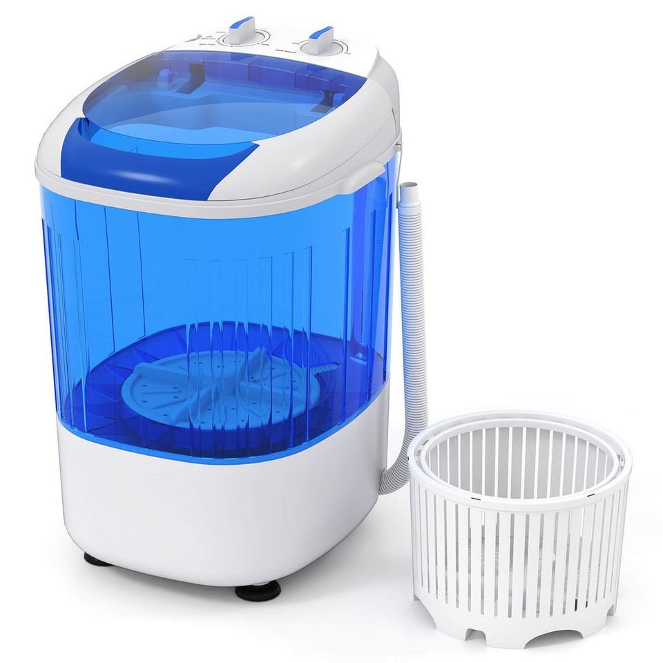 Portable Mini Top Load Washer with Removable Spin Tub and Safety Cover product image