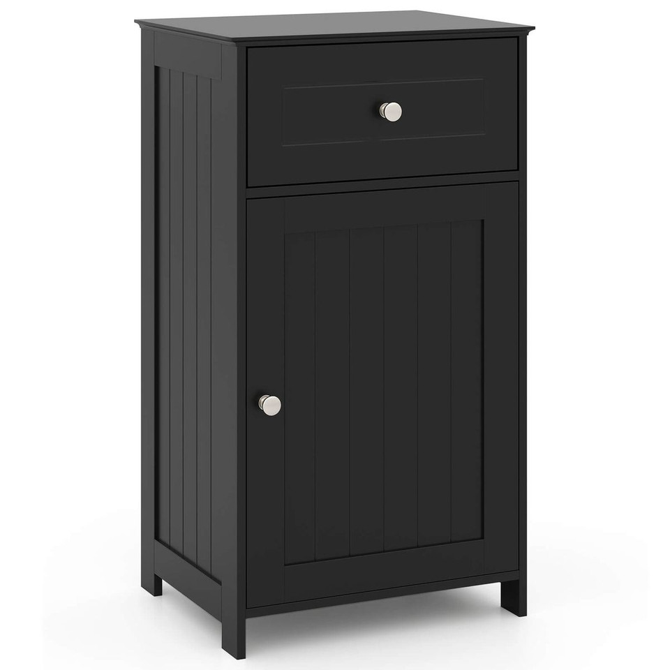 Floor Storage Cabinet with Drawer and Shelf product image