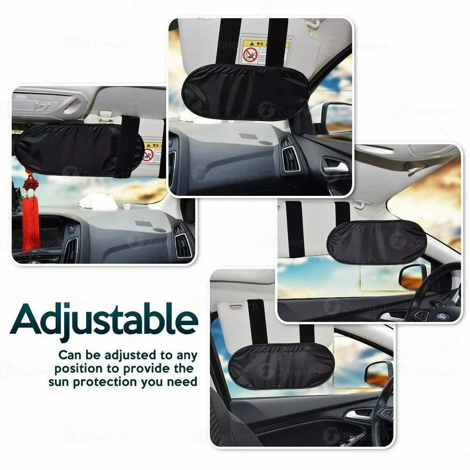 Zone Tech Anti-Glare Windshield Car Visor product image