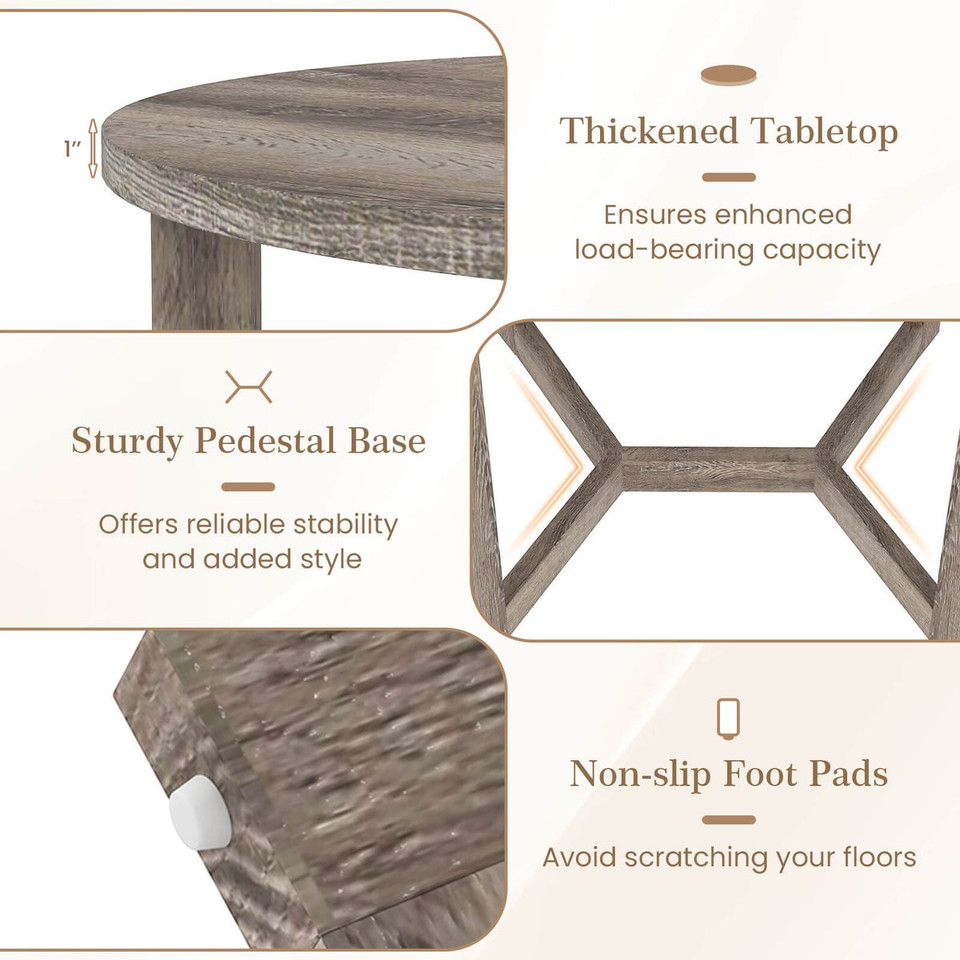 36" Wood Dining Table for 2-4 People  product image