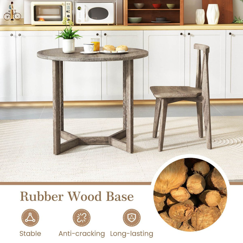 36" Wood Dining Table for 2-4 People  product image