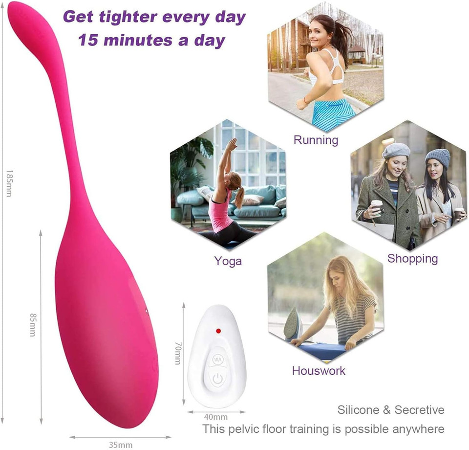 Wireless Silicone Kegel Trainer with Remote product image