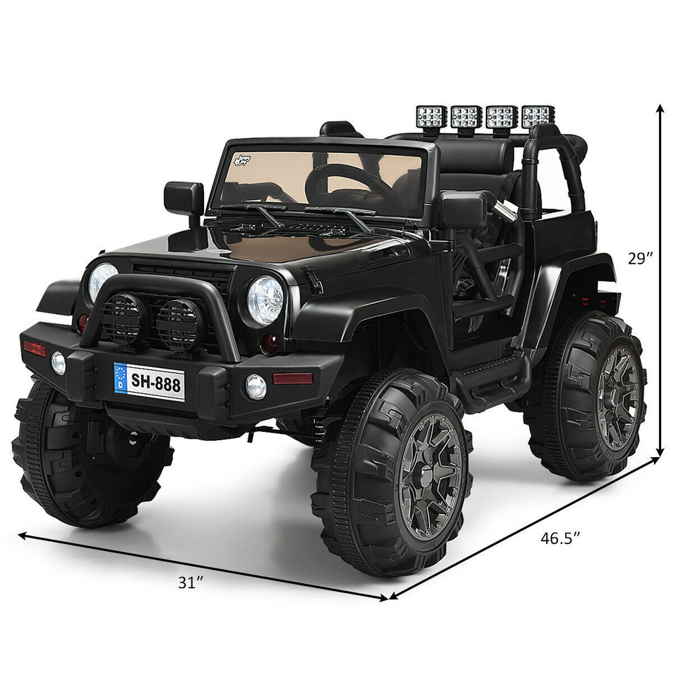 12V Kids Ride-On Truck with Remote Control product image