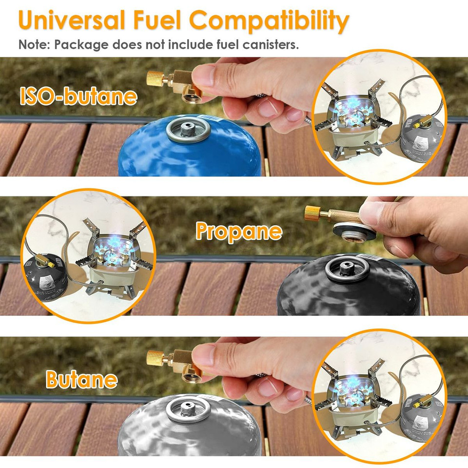LakeForest Portable Butane Camping Stove product image