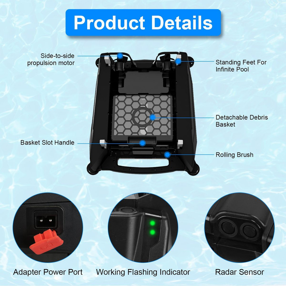 Solar Robotic Pool Skimmer product image