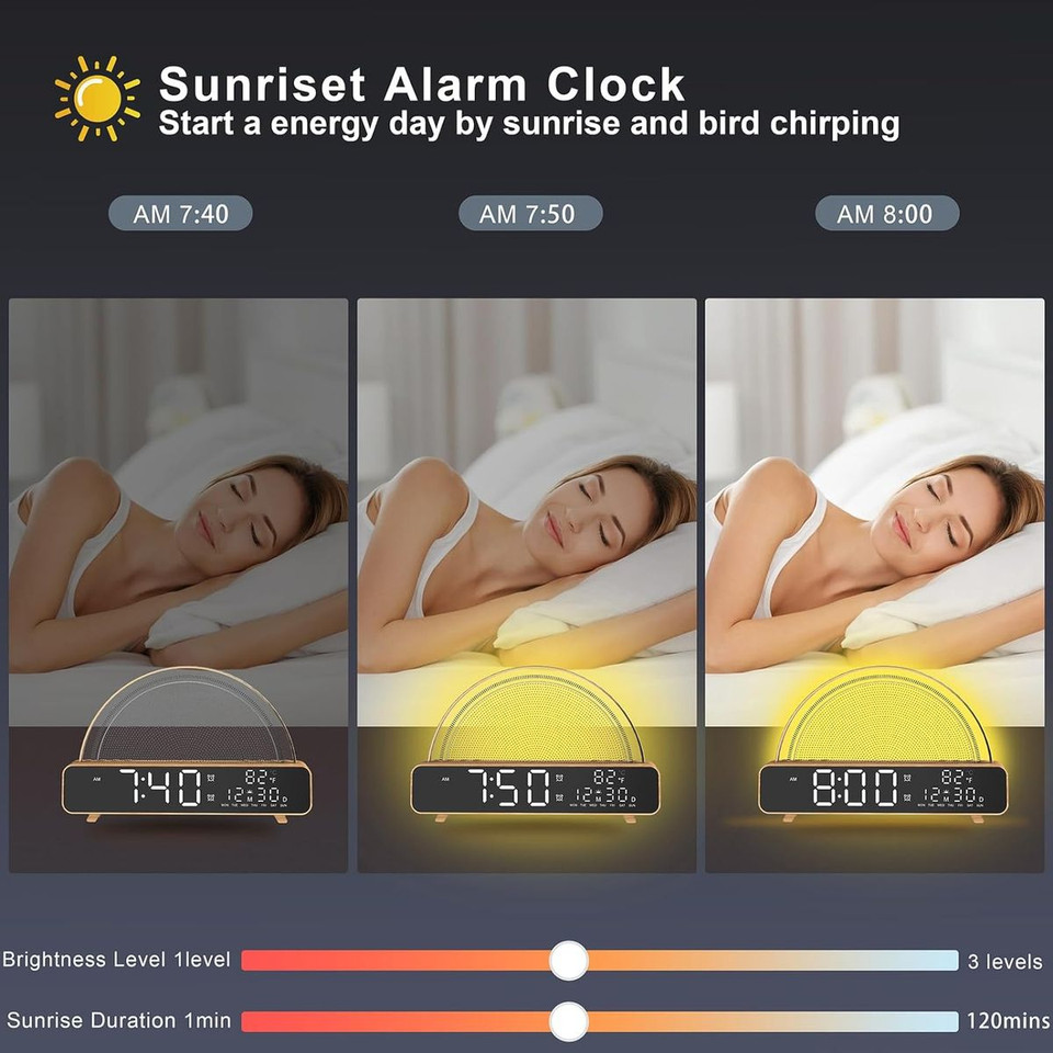 Sunrise Digital Alarm Clock product image