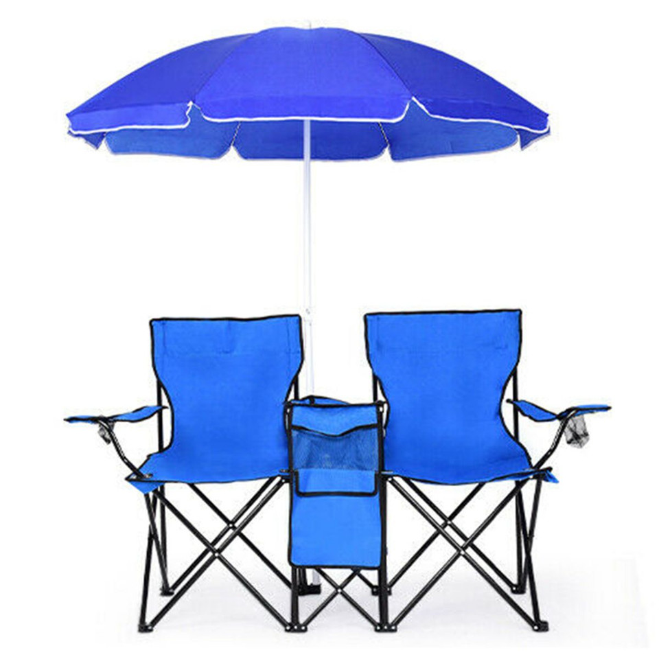 Folding Double Chair with Umbrella product image