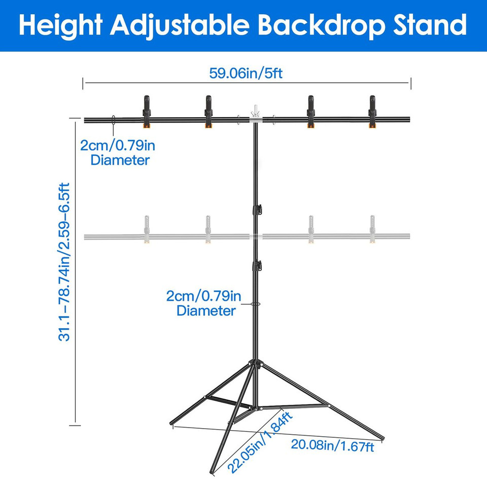 Portable Backdrop Stand product image