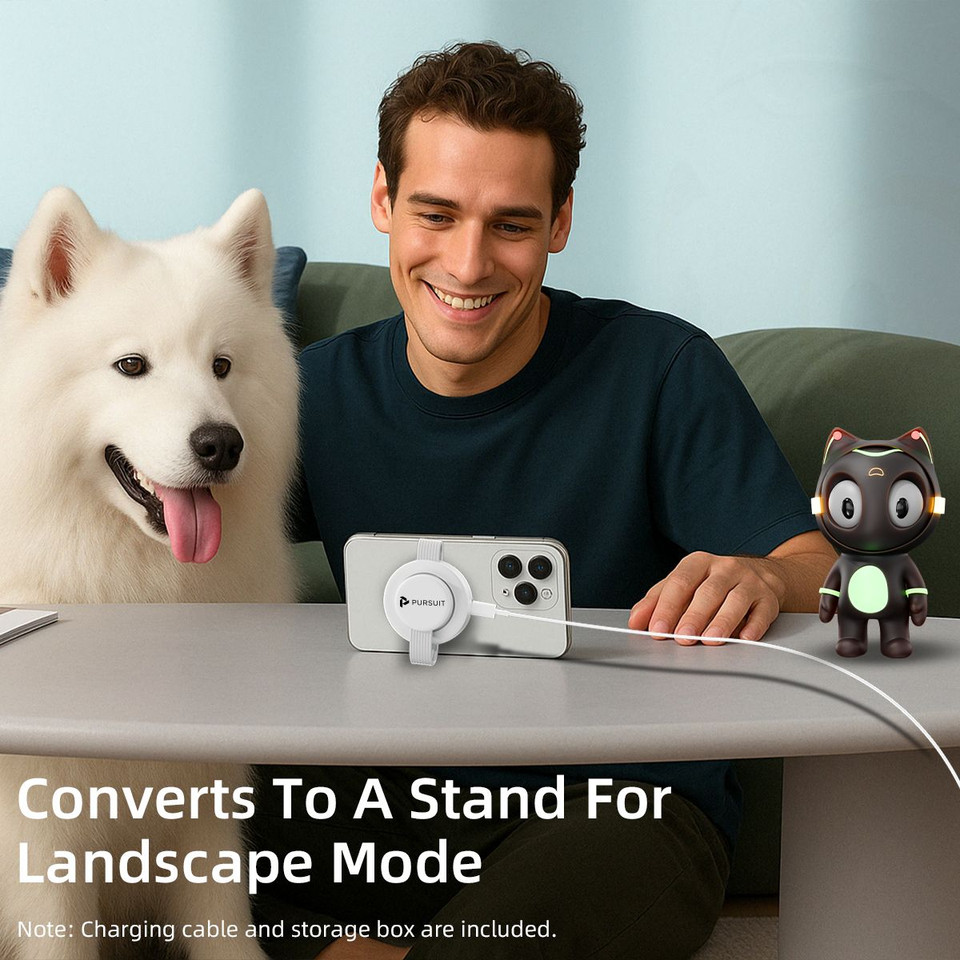 Magnetic Wireless Mag-Safe 3-in-1 Charging Station for Apple Devices product image