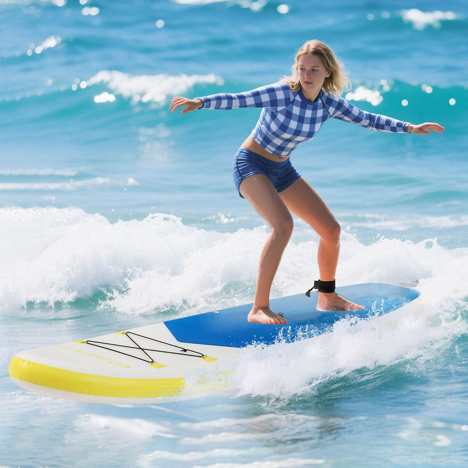 11' Inflatable Stand Up Paddle Board with Adjustable Paddle product image