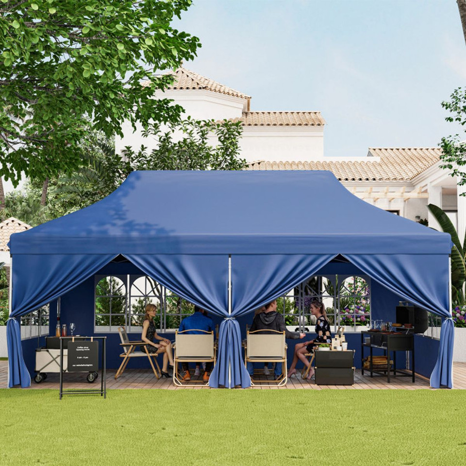 10 x 20-Foot Pop-up Canopy Tent with Windows product image
