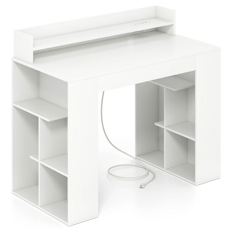 43" Home Office Desk with Power Outlets  product image