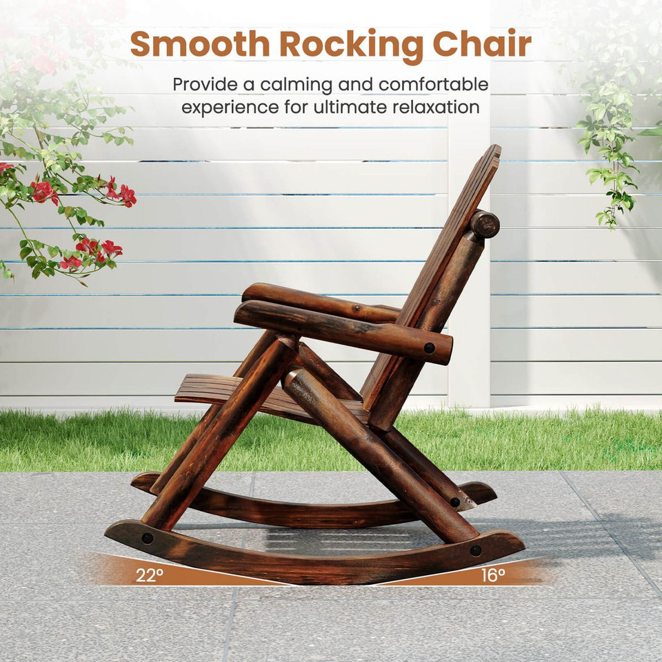 Outdoor Adirondack Rocking Chair (1- or 2-Pack) product image
