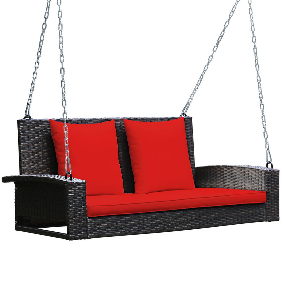 2-Person Rattan Porch Swing product image