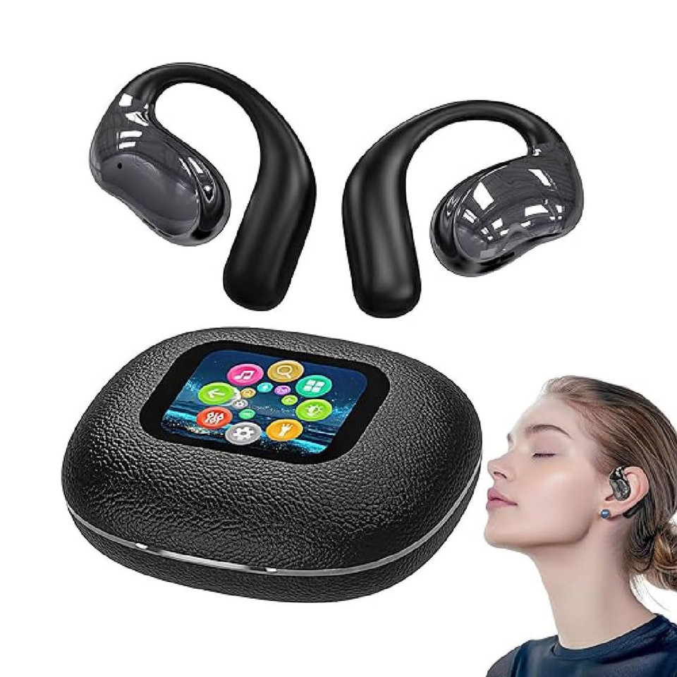 Ai Translating Ear Buds,Wireless Bluetooth Earphone 144 Languages Real Time Language Translator,For Travel Business Learning Color Black product image