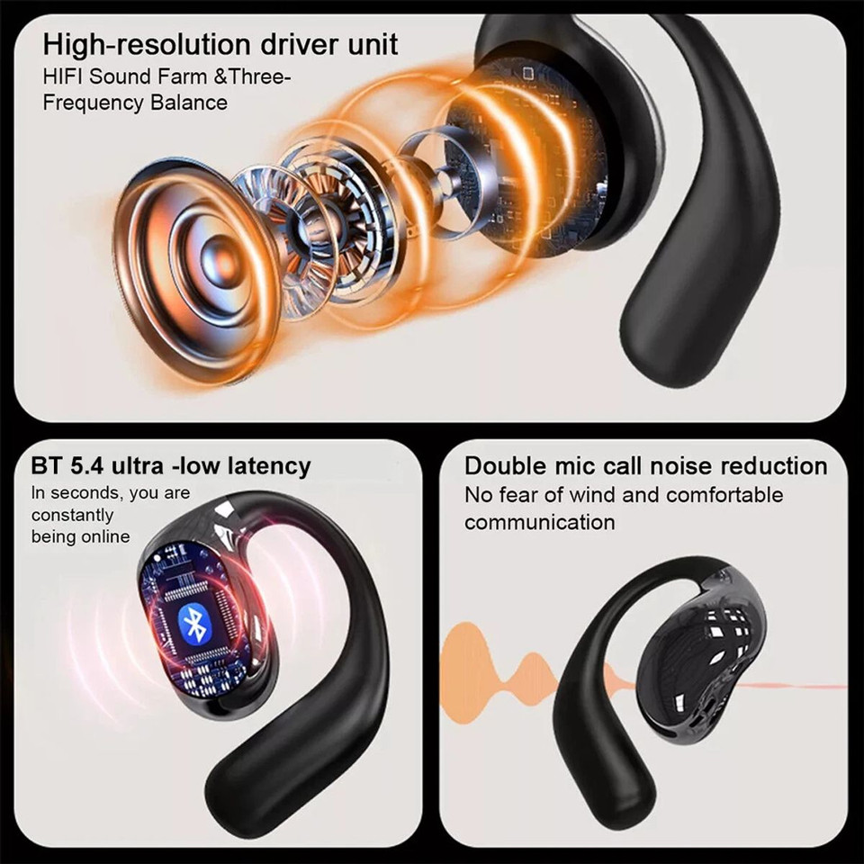 Ai Translating Ear Buds,Wireless Bluetooth Earphone 144 Languages Real Time Language Translator,For Travel Business Learning Color Black product image