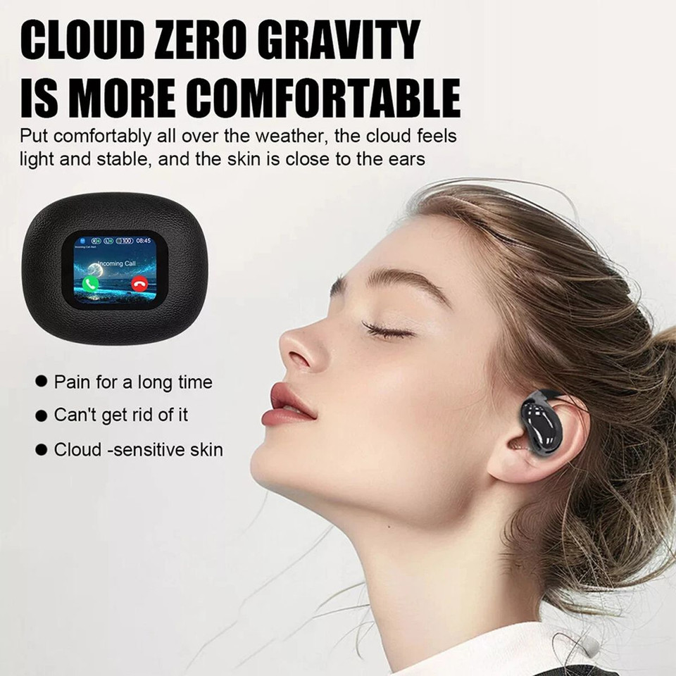 Ai Translating Ear Buds,Wireless Bluetooth Earphone 144 Languages Real Time Language Translator,For Travel Business Learning Color Black product image