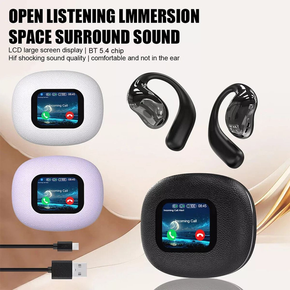 Ai Translating Ear Buds,Wireless Bluetooth Earphone 144 Languages Real Time Language Translator,For Travel Business Learning Color Black product image