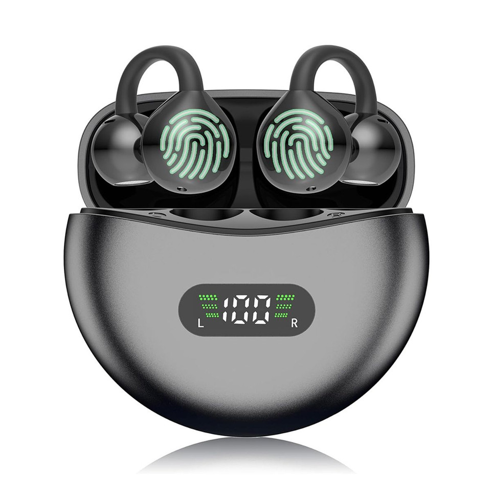 AI Translation Earbuds Real Time, Two Way 144 Languages Translator Earbuds Device for iOS Android, Wireless AI Headphones for Business Travel,Black product image