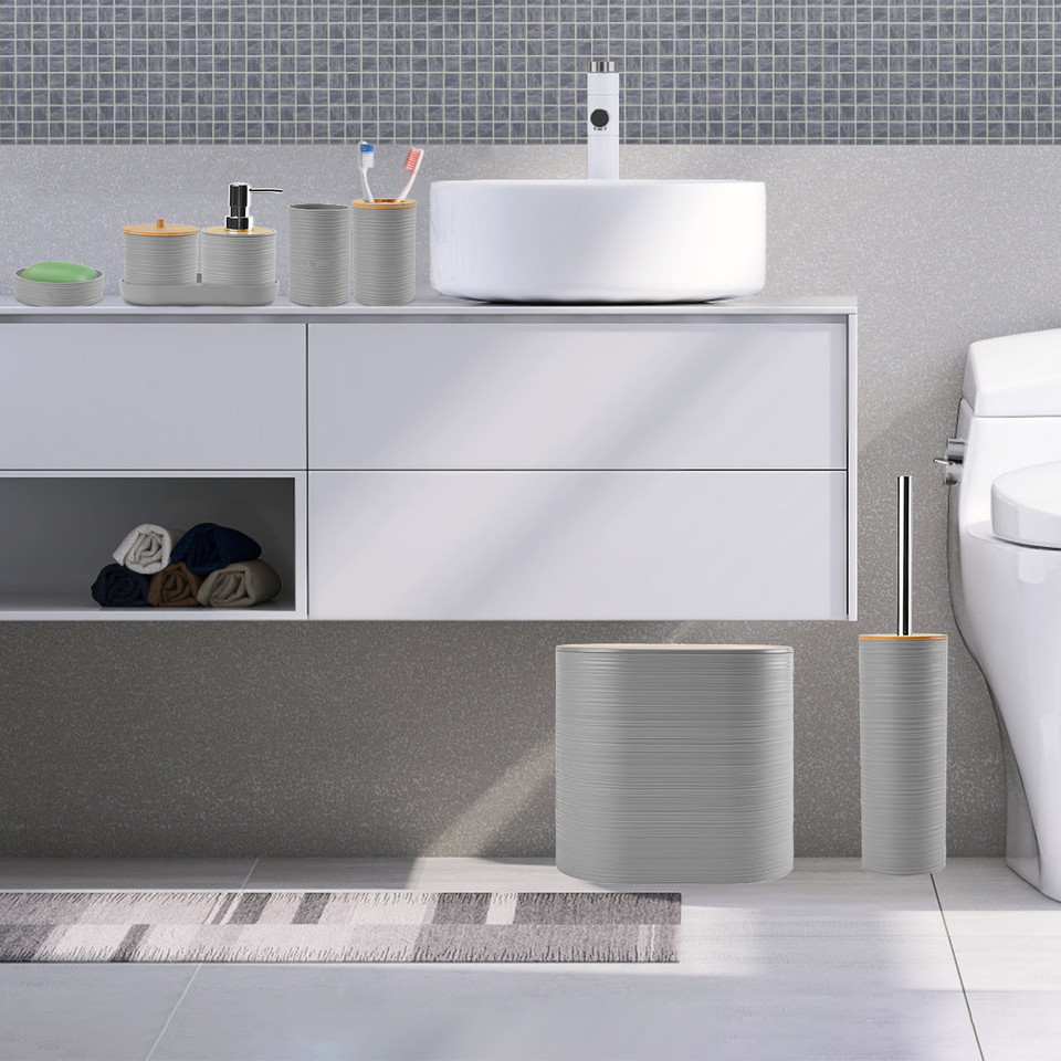 Newhome 8-Piece Bathroom Accessory Set product image