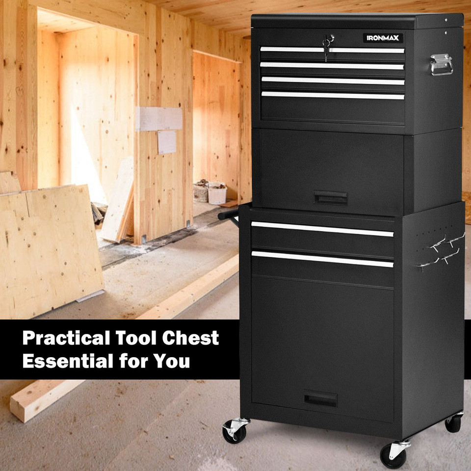Rolling 6-Drawer Tool Chest with Riser product image