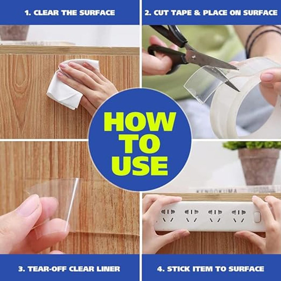 Reusable Double-Sided Space Tape (3-Pack) product image