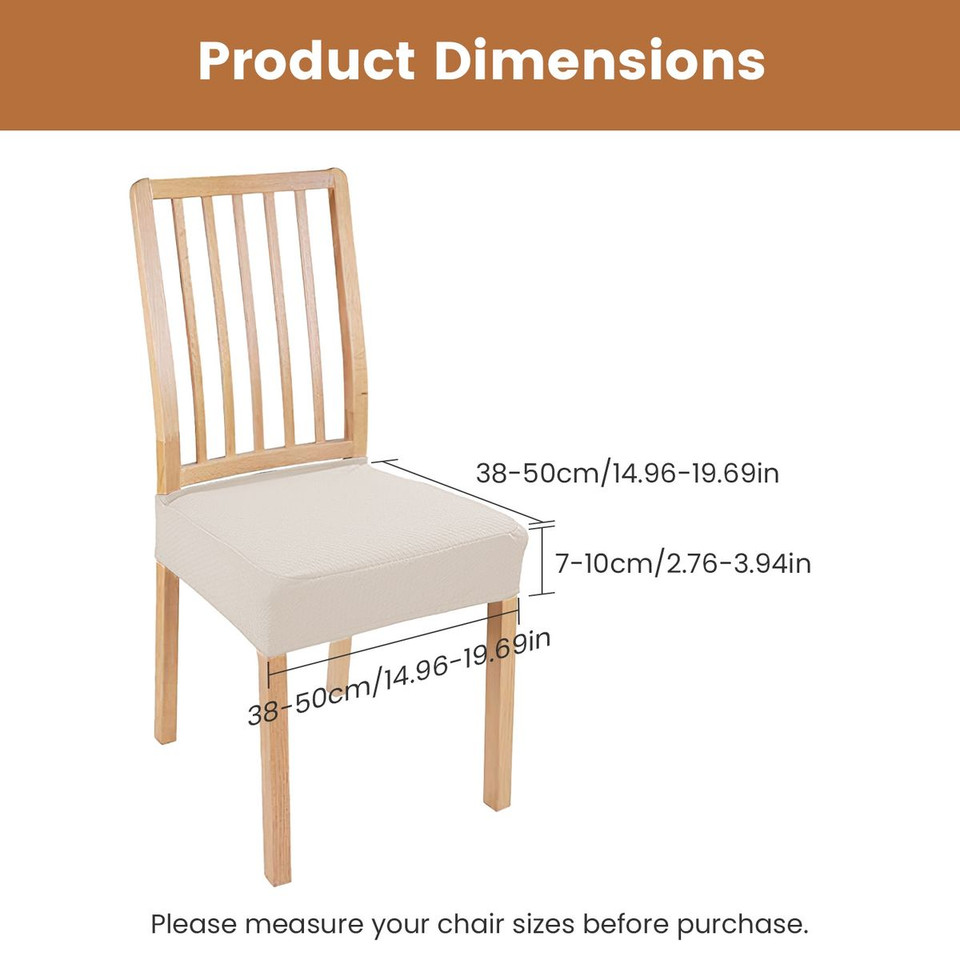 NewHome Dining Chair Slipcovers (4-Pack) product image
