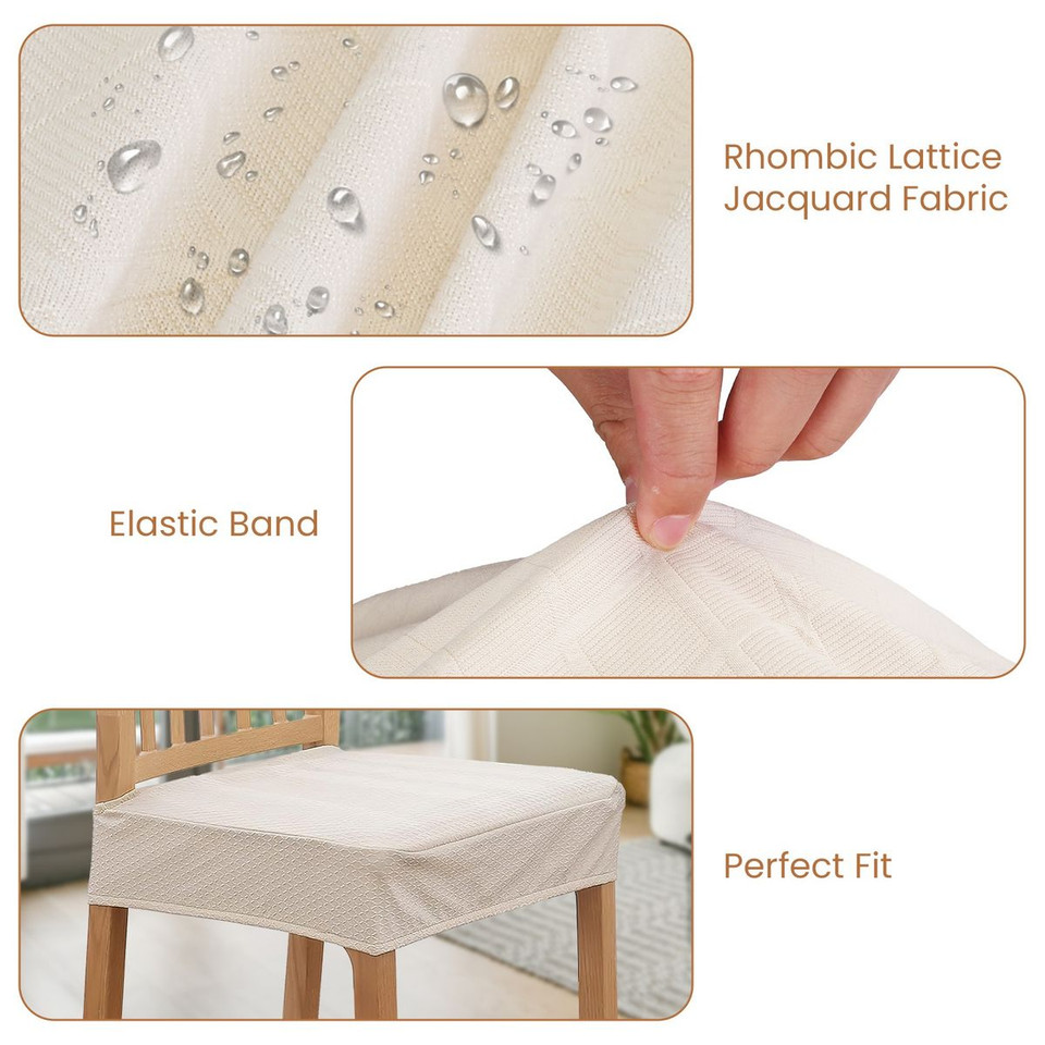 NewHome Dining Chair Slipcovers (4-Pack) product image