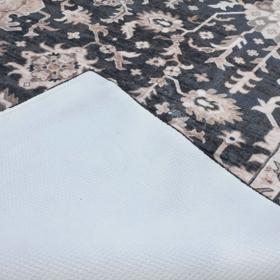 Bibb Home Washable Flannel Accent Rug With Latex Back (2-Pack) product image