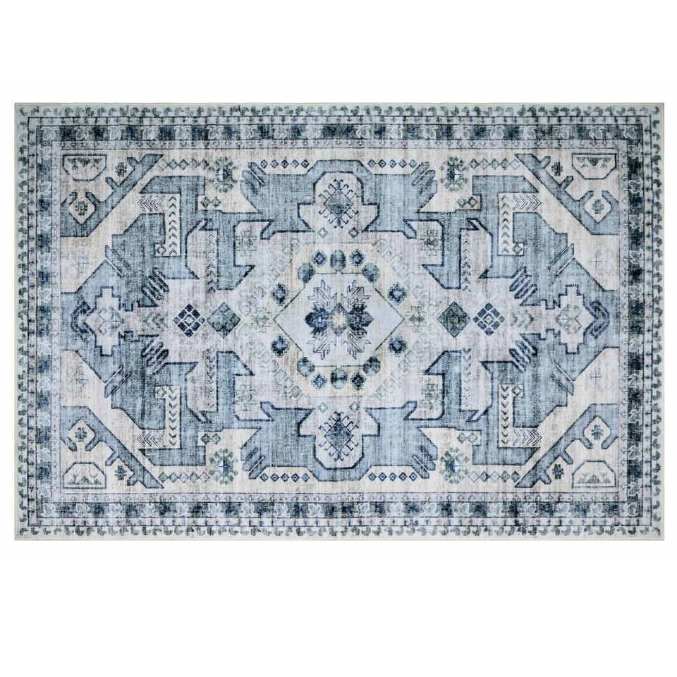 Bibb Home Washable Flannel Accent Rug With Latex Back (2-Pack) product image